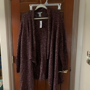 New Ladies long sleeve cardigan sweater